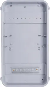 Корпус пластиковый учетный e.plbox.stand.n.f3.7 IP54 навесной, под трехфазный счетчик, 7 модулей №4