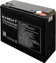 Акумуляторна батарея e.lfp.stand.12.20 12.8В, 20Аг, LiFePO4
