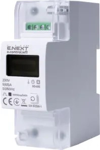 Лічильник однофазний e.control.w11 5(65)А електронний клас 1.0 (некомерц.) RS485 №1