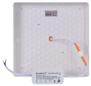 Світильник світлодіодний накладний e.LED.stand.MP.Square.S.24.4500 квадрат 24Вт 4500К 2160Лм №3