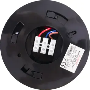 Датчик руху інфрачервоний стельовий e.sensor.pir.07.black(чорний), 360°, IP20 №3