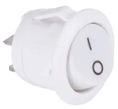 Переключатель клавишный e.switch.key.06, 2 pin, белый