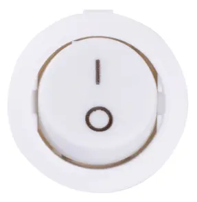 Переключатель клавишный e.switch.key.06, 2 pin, белый №2