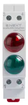 Индикатор на DIN-рейке e.i.din.220.red.green, красно-зеленый
