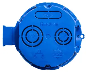 Коробка установочная e.db.pro.102.d65 кирпич/бетон, глубокий, блочный КМ02 (упаковка 50 шт.) №3