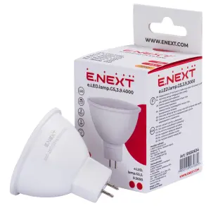 Лампа світлодіодна e.LED.lamp.G5,3.9.4000 №2