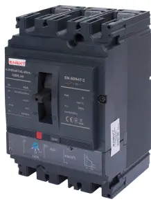 Силовий автоматичний вимикач e.industrial.ukm.100R.40 з регулюванням, 3р, 40А №3