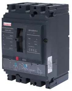 Силовой автоматический выключатель e.industrial.ukm.250R.250 с регулировкой, 3р, 250А №1