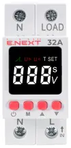 Реле контроля напряжения однофазное 32А с индикацией e.control.v32