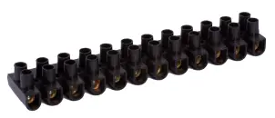 Клемна колодка ділима, 12груп e.tc.stand.12.4.black, 3 А, чорна №1