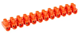 Клеммная колодка делимая, 12групп e.tc.stand.12.6.orange, 6 А, оранжевая №1