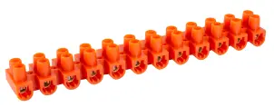 Клеммная колодка делимая, 12групп e.tc.stand.12.14.orange, 20 А, оранжевая №1