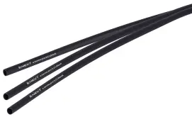 Термоусаджувальна трубка з клейовим шаром e.termo.pro.3,2.1.black, 3,2/1, 1м, чорна