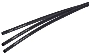 Термоусаджувальна трубка з клейовим шаром e.termo.pro.3,2.1.black, 3,2/1, 1м, чорна №1