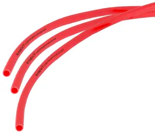 Термоусаджувальна трубка з клейовим шаром e.termo.pro.4,8.1,6.red, 4,8/1,6, 1м, червона №1