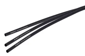 Термоусаджувальна трубка з клейовим шаром e.termo.pro.4,8.1,6.black, 4,8/1,6, 1м, чорна