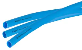 Термоусадочная трубка с клеевым слоем e.termo.pro.9,5.3,2.blue, 9,5/3,2, 1м, синяя