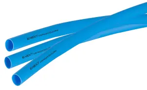 Термоусаджувальна трубка з клейовим шаром e.termo.pro.9,5.3,2.blue, 9,5/3,2, 1м, синя №1