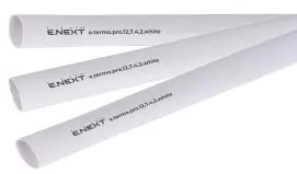 Термоусадочная трубка с клеевым слоем e.termo.pro.12,7.4,2.white, 12,7/4,2, 1м, белая