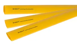Термоусаджувальна трубка з клейовим шаром e.termo.pro.15,4.5,2.yellow, 15,4/5,2, 1м, жовта