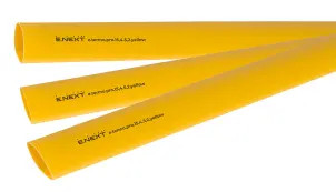 Термоусаджувальна трубка з клейовим шаром e.termo.pro.15,4.5,2.yellow, 15,4/5,2, 1м, жовта №1