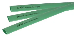 Термоусадочная трубка с клеевым слоем e.termo.pro.15,4.5,2.green, 15,4/5,2, 1м, зеленая №1