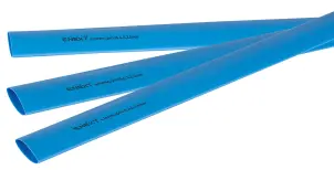 Термоусаджувальна трубка з клейовим шаром e.termo.pro.15,4.5,2.blue, 15,4/5,2, 1м, синя №1