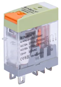 Реле проміжне e.relay.pro.12.1.230AC, 12А, 1 група контактів, котушка 230В АC №1