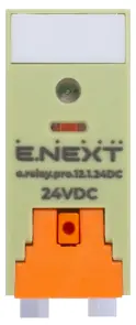 Реле проміжне e.relay.pro.12.1.24DC, 12А, 1 група контактів, котушка 24В DC №2