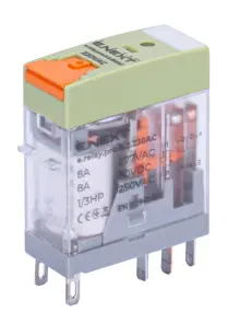 Реле проміжне e.relay.pro.8.2.230AC, 8А, 2 групи контактів, котушка 230В АC №1