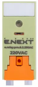 Реле проміжне e.relay.pro.8.2.230AC, 8А, 2 групи контактів, котушка 230В АC №2