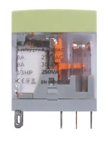 Реле проміжне e.relay.pro.8.2.230AC, 8А, 2 групи контактів, котушка 230В АC №3