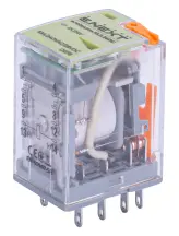 Реле проміжне e.relay.pro.10.2.24DC, 10А, 2 групи контактів, котушка 24В DC