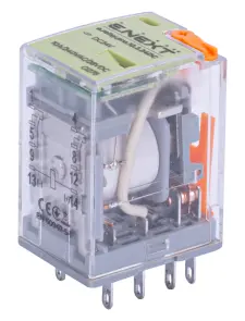 Реле промежуточное e.relay.pro.10.2.24DC, 10А, 2 группы контактов, катушка 24В DC №1