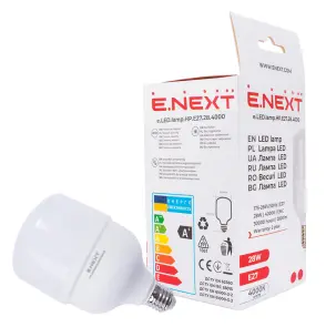 Лампа світлодіодна e.LED.lamp.HP.E27.28.4000 №2