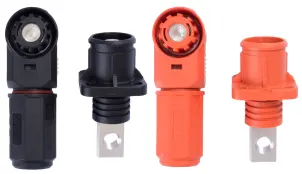 Клеми прохідні для акумуляторів e.tc.dc.industrial.250 помаранчева та чорна 250 А №4