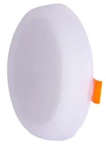 Світильник світлодіодний вбудований e.LED.stand.MP.Round.R.10.6500 коло 10Вт 6500К 900Лм №1