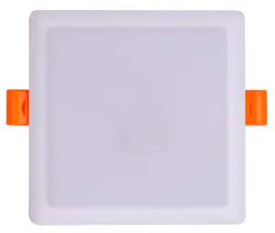 Світильник світлодіодний вбудований e.LED.stand.MP.Square.R.10.6500 квадрат 10Вт 6500К 900Лм №2