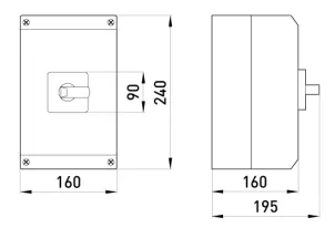 Пакетный переключатель в корпусе e.industrial.sb.1-0-2.3.63, 3р, 63А (1-0-2) №2