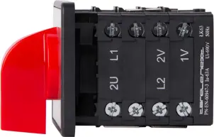 Пакетний перемикач LK63/4.322-ZP/45 щитовий, з передньою панеллю, 0-1-2, 63А №3
