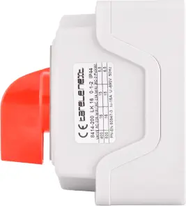 Пакетный переключатель LK25/2.211-ОВ/45 в корпусе, 3p, 0-1, 25А, IP44 №2