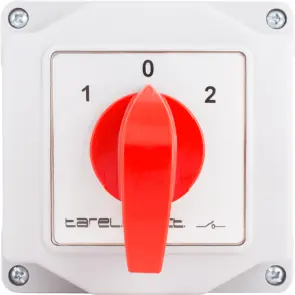 Пакетный переключатель LK25/3.323-ОВ/45 в корпусе, 3p, 1-0-2, 25А, IP44 №3