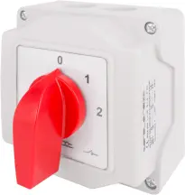 Пакетный переключатель LK25/4.322-ОВ/45 в корпусе, 0-1-2, 25А, IP44