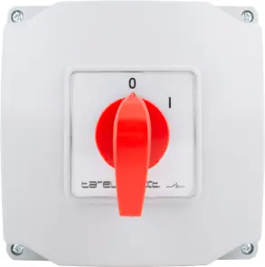 Пакетный переключатель LK40/2.211-ОВ/45 в корпусе, 3p, 0-1, 40А, IP44 №2