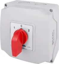 Пакетный переключатель LK40/3.323-ОВ/45 в корпусе, 3p, 1-0-2, 40А, IP44