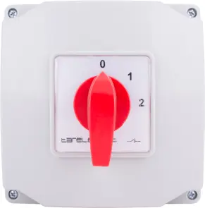 Пакетний перемикач LK63/4.322-ОВ/45 в корпусі, 0-1-2, 63А, IP44 №3