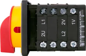 Пакетный переключатель LK63/4.322-ZК/45 щитовой, с передней панелью (под пломбирование), 0-1-2, 63А №3