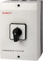 Пакетный переключатель в корпусе e.industrial.sb.1-0-2.3.40, 3р, 40А (1-0-2)