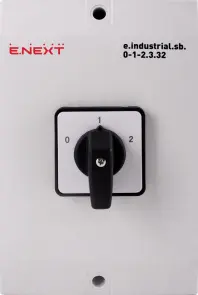 Пакетный переключатель в корпусе e.industrial.sb.0-1-2.3.32, 3р, 32А (0-1-2) №1