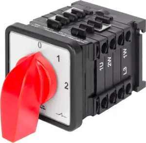 Пакетный переключатель LK16/4.322-SP/45 щитовой, на DIN – рейку, 0-1-2, 16А №1